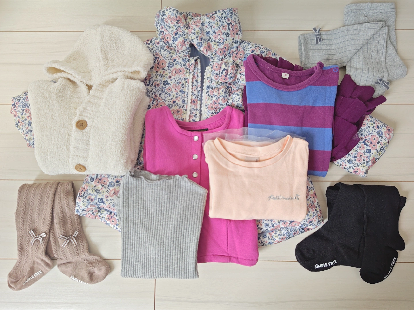 *女の子* 子供服 80サイズ まとめ売り【一部新品未使用品】