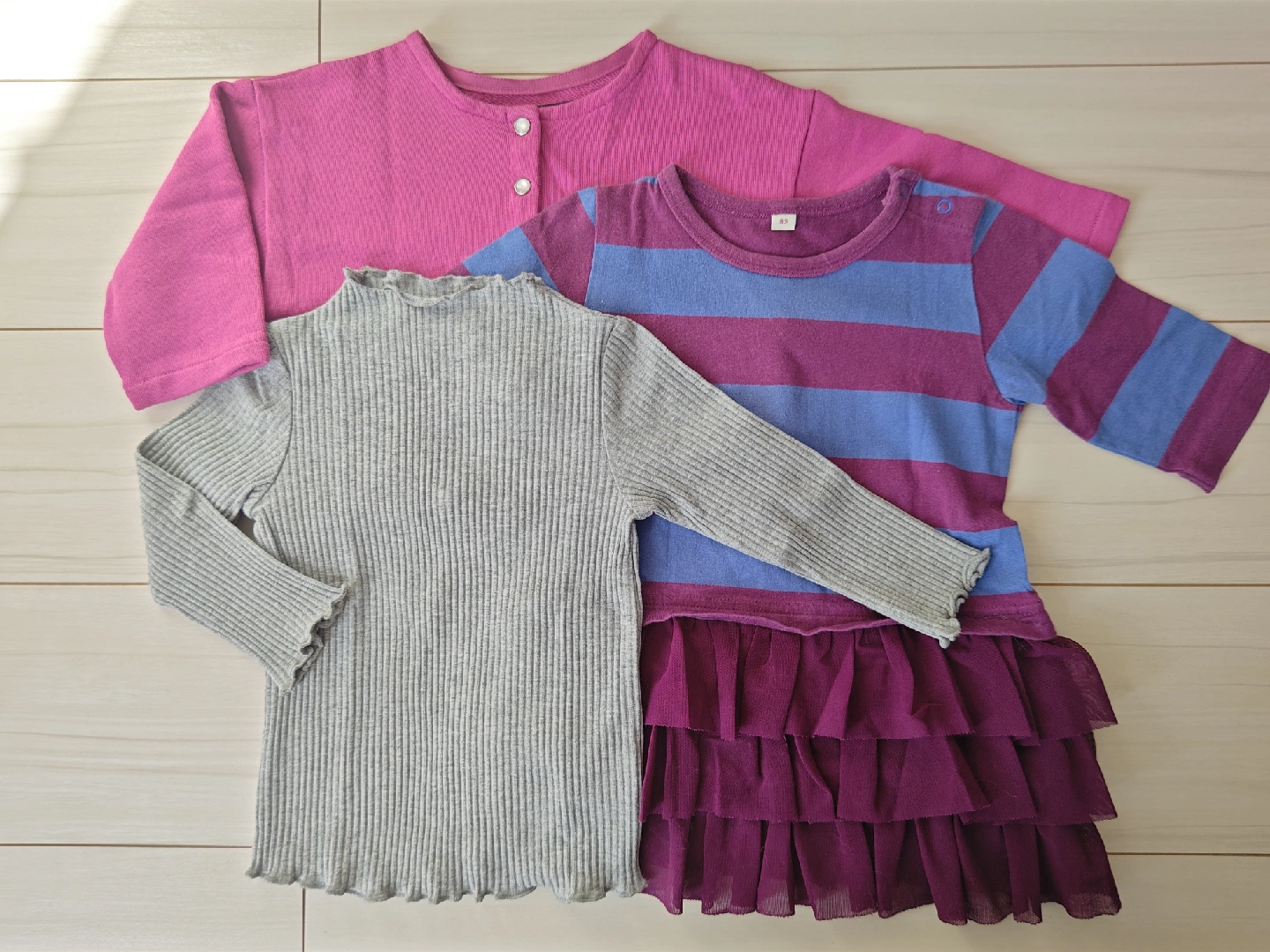 *女の子* 子供服 80サイズ まとめ売り【一部新品未使用品】の写真3枚目