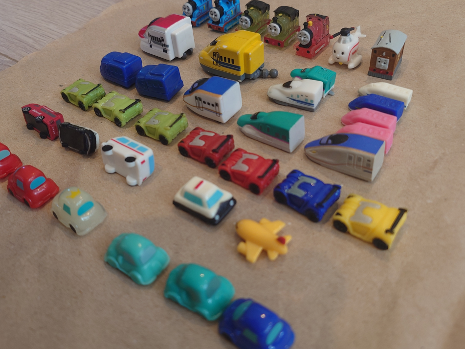 トーマス他乗り物系バスボール人形　まとめ売りの写真3枚目