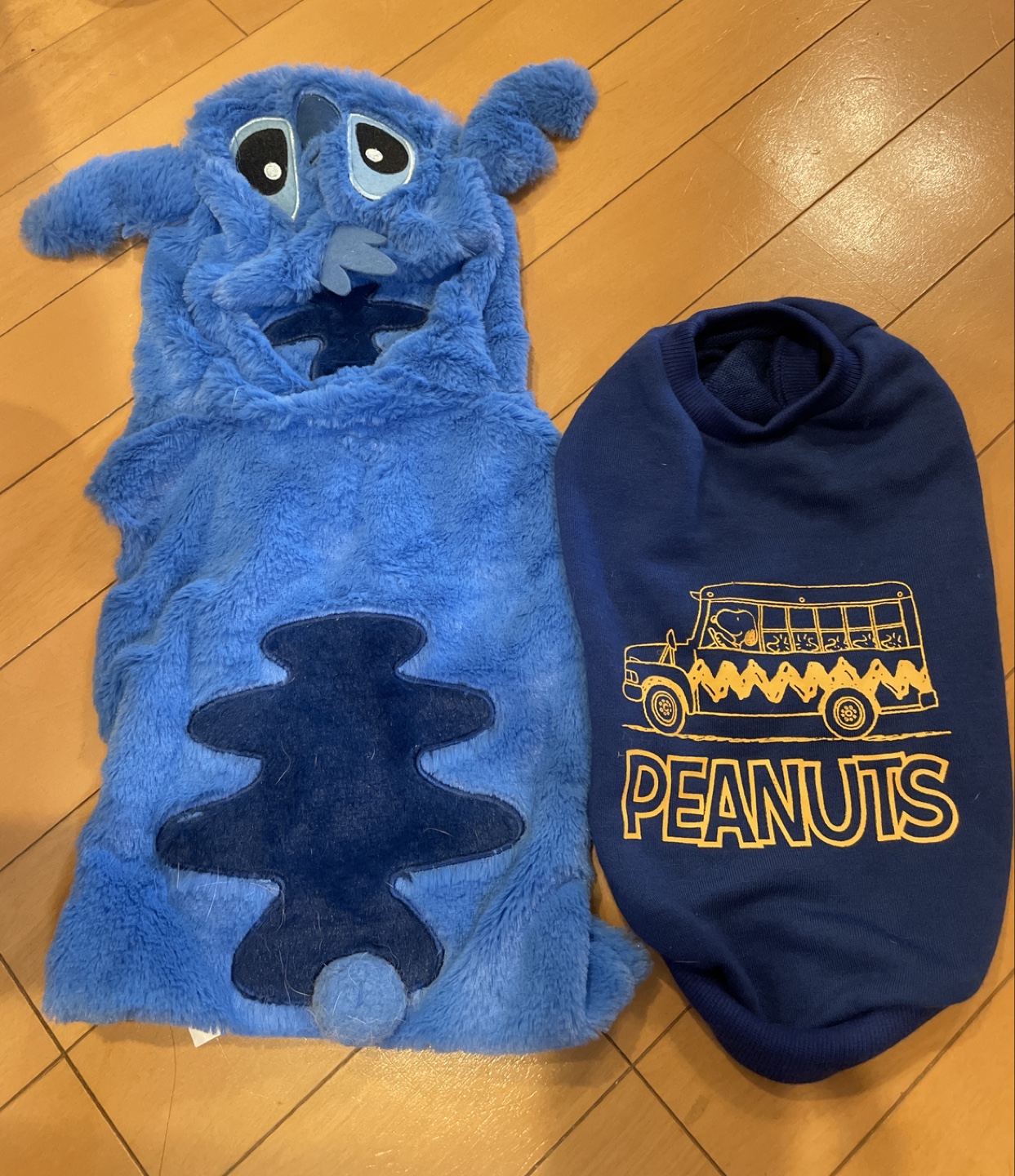 犬用 スティッチ コスチューム、PEANUTS トレーナー セット