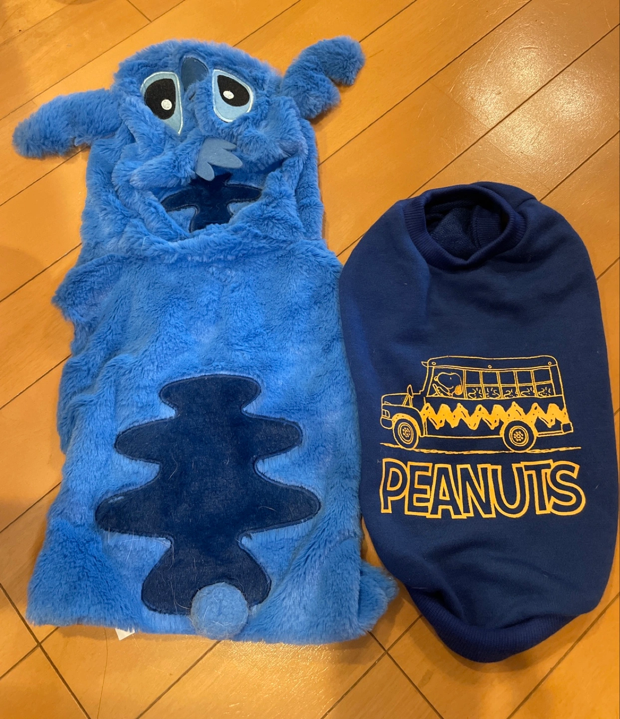 犬用 スティッチ コスチューム、PEANUTS トレーナー セット