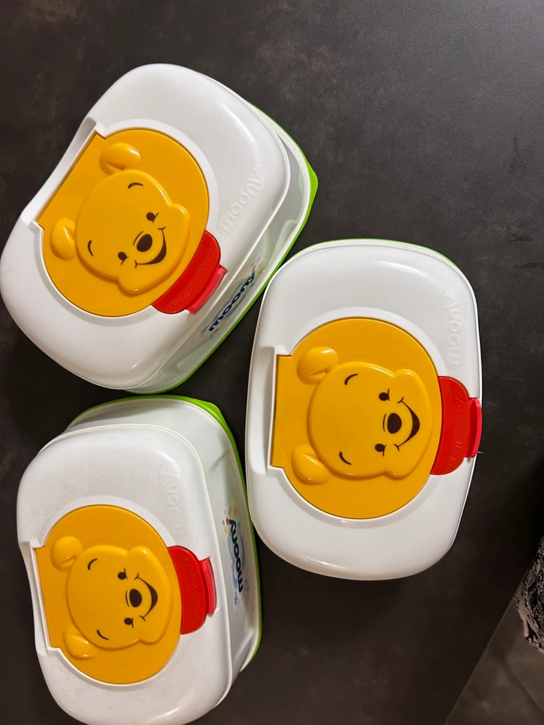 ムーニー おしりふきケース 3個セットプーさん ウェットシート ケースの写真5枚目