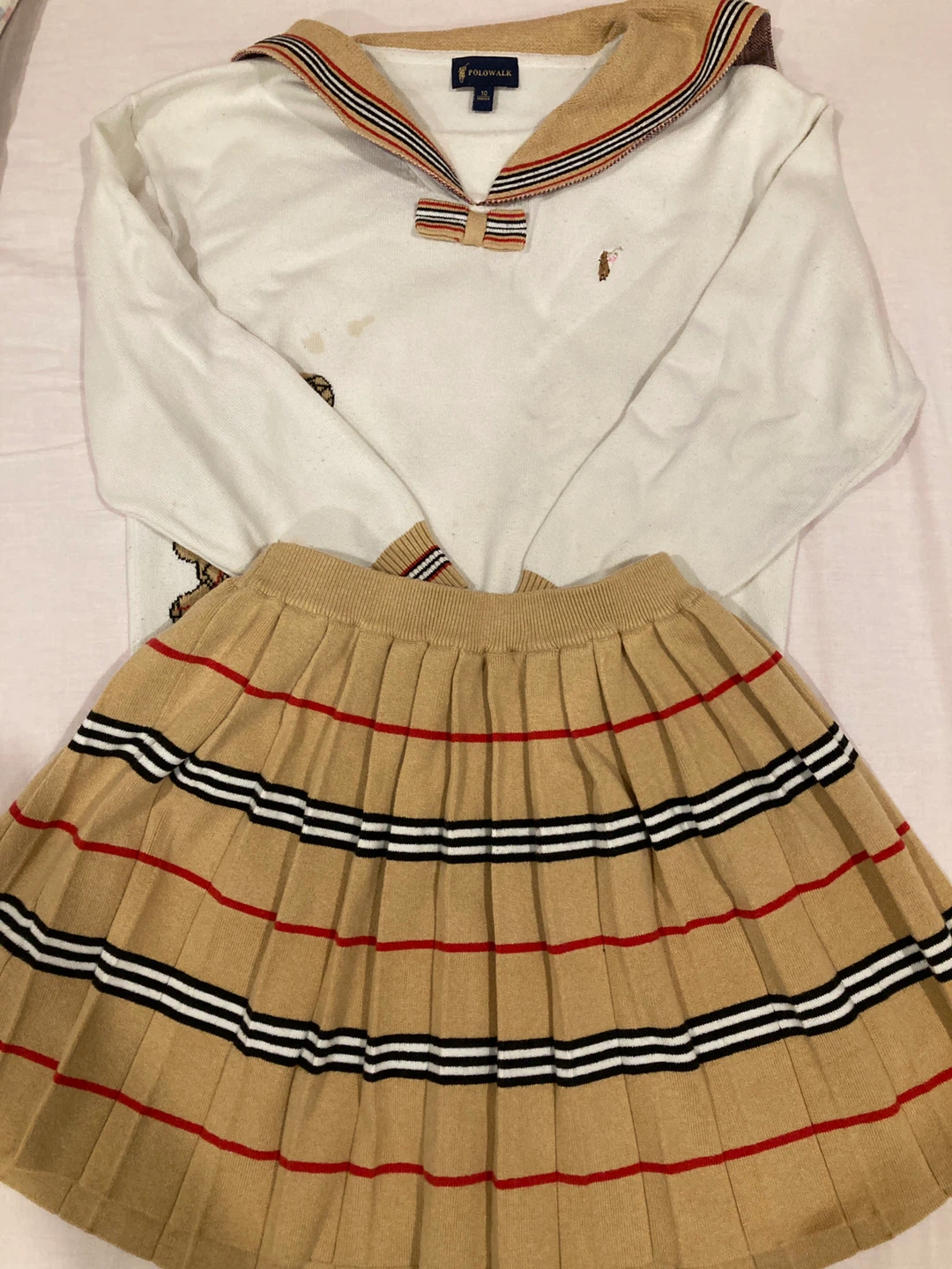 ポロウォーク セーラー服風 セットアップ 140