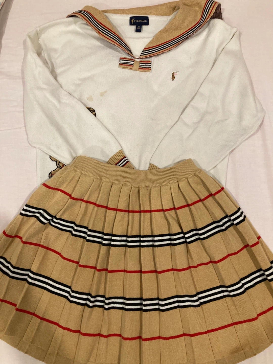 ポロウォーク セーラー服風 セットアップ 140