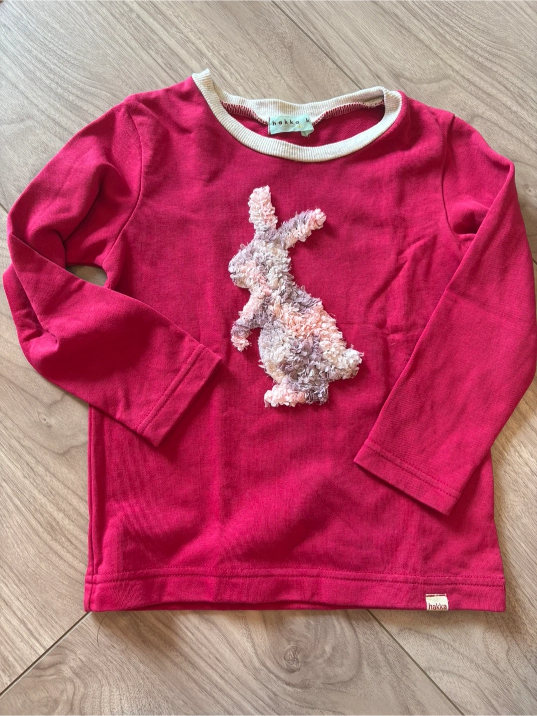 【まとめ買い割引します】コムデギャルソン ハッカキッズ カットソー 110cmの写真5枚目