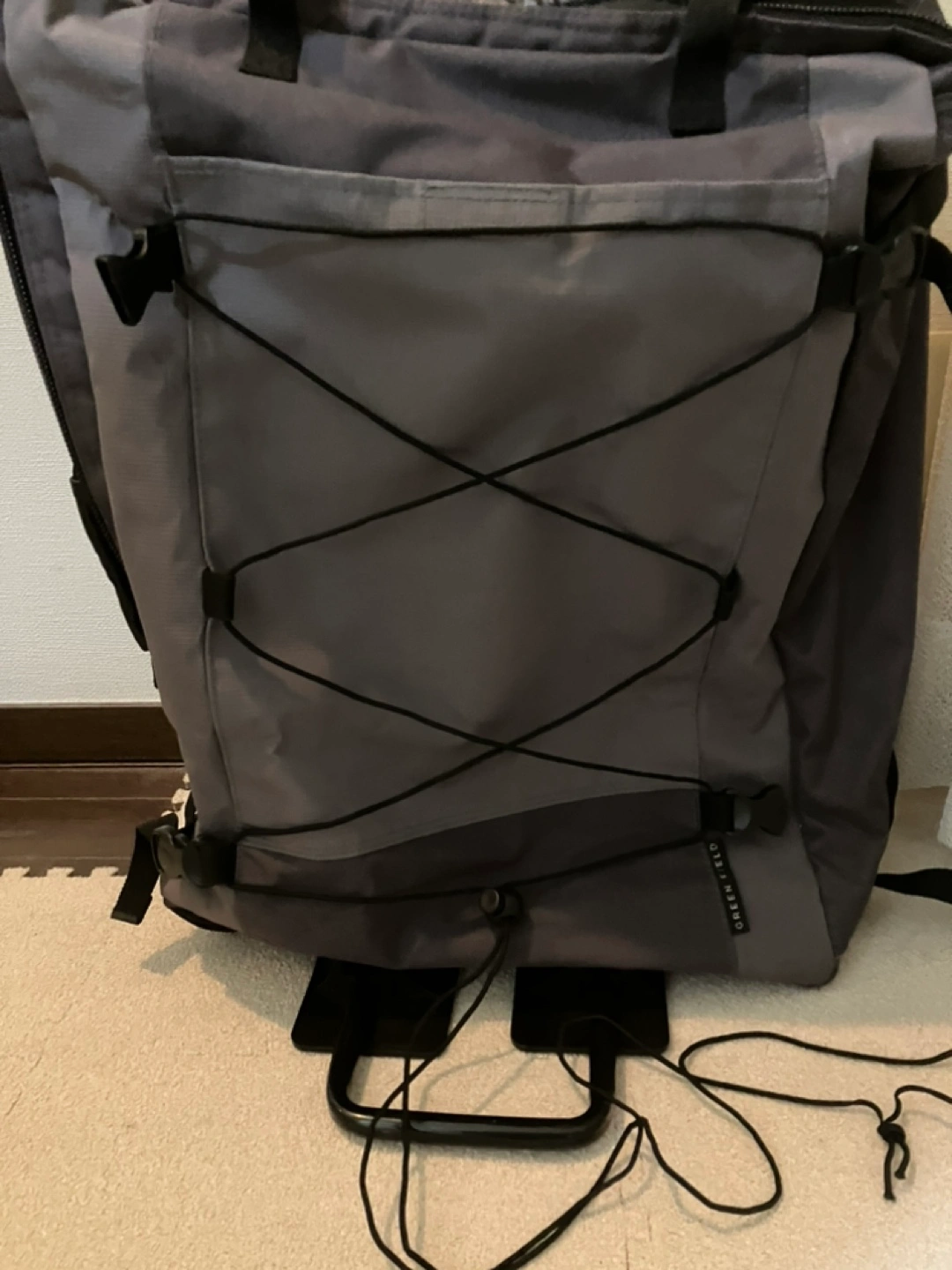 GREEN FIELD 軽量キャリーバッグと付いのバッグのセットの写真2枚目