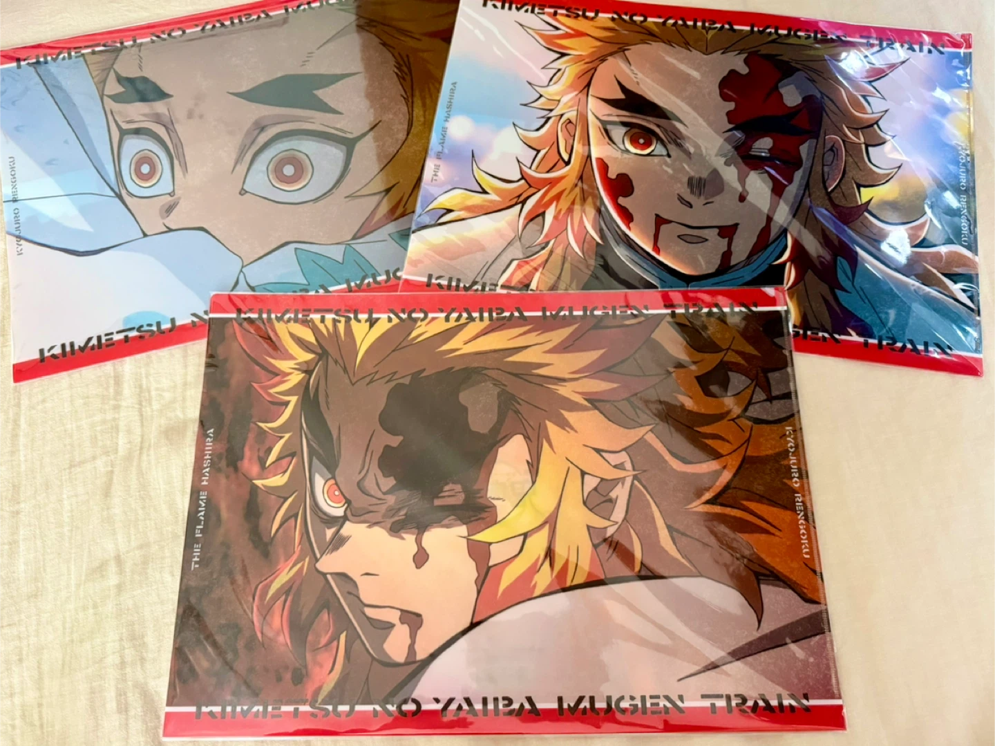 鬼滅の刃　無限列車編　煉獄杏寿郎　ファイル　ufotable Cafe