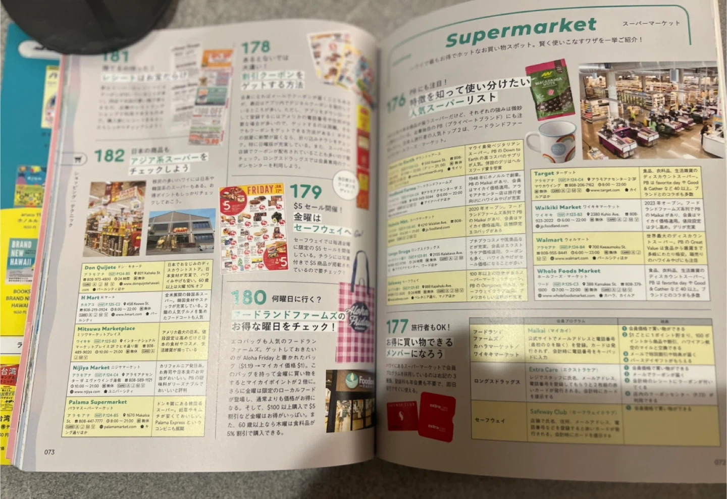 地球の歩き方 ハワイ ガイドブック 2025年4月に購入した本です。の写真9枚目