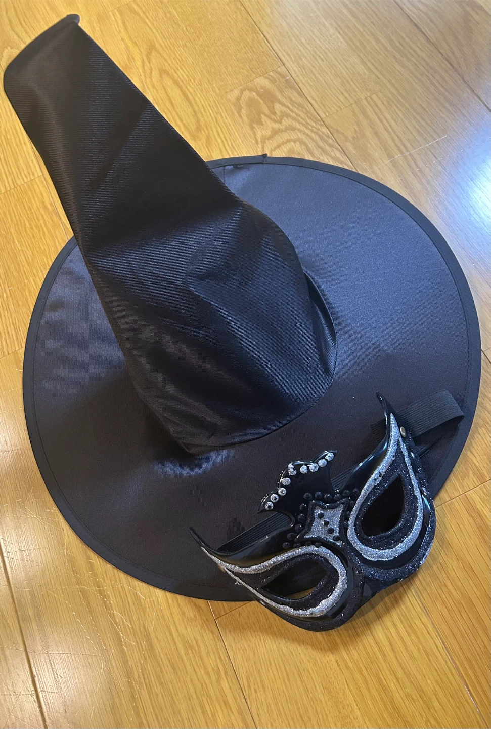 コスプレ 魔女帽子とマスクセットの写真2枚目