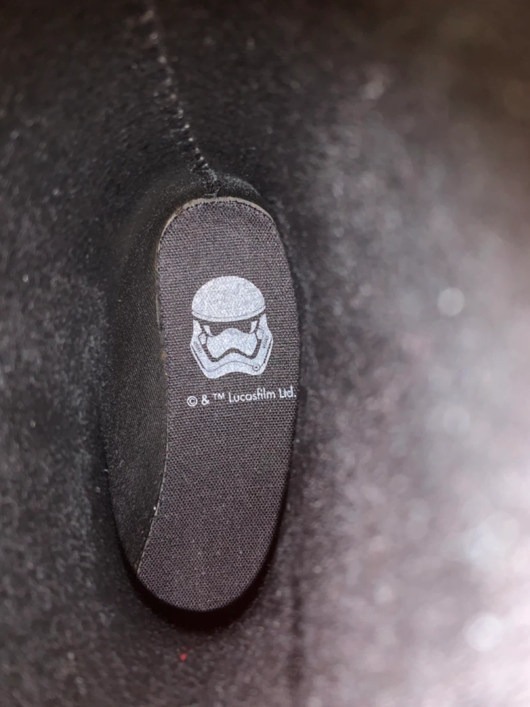 スターウォーズ レインブーツ 黒 30の写真2枚目