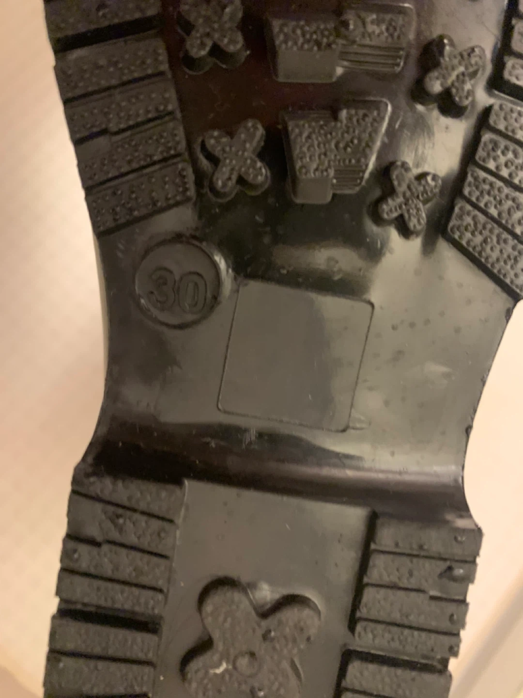スターウォーズ レインブーツ 黒 30の写真4枚目