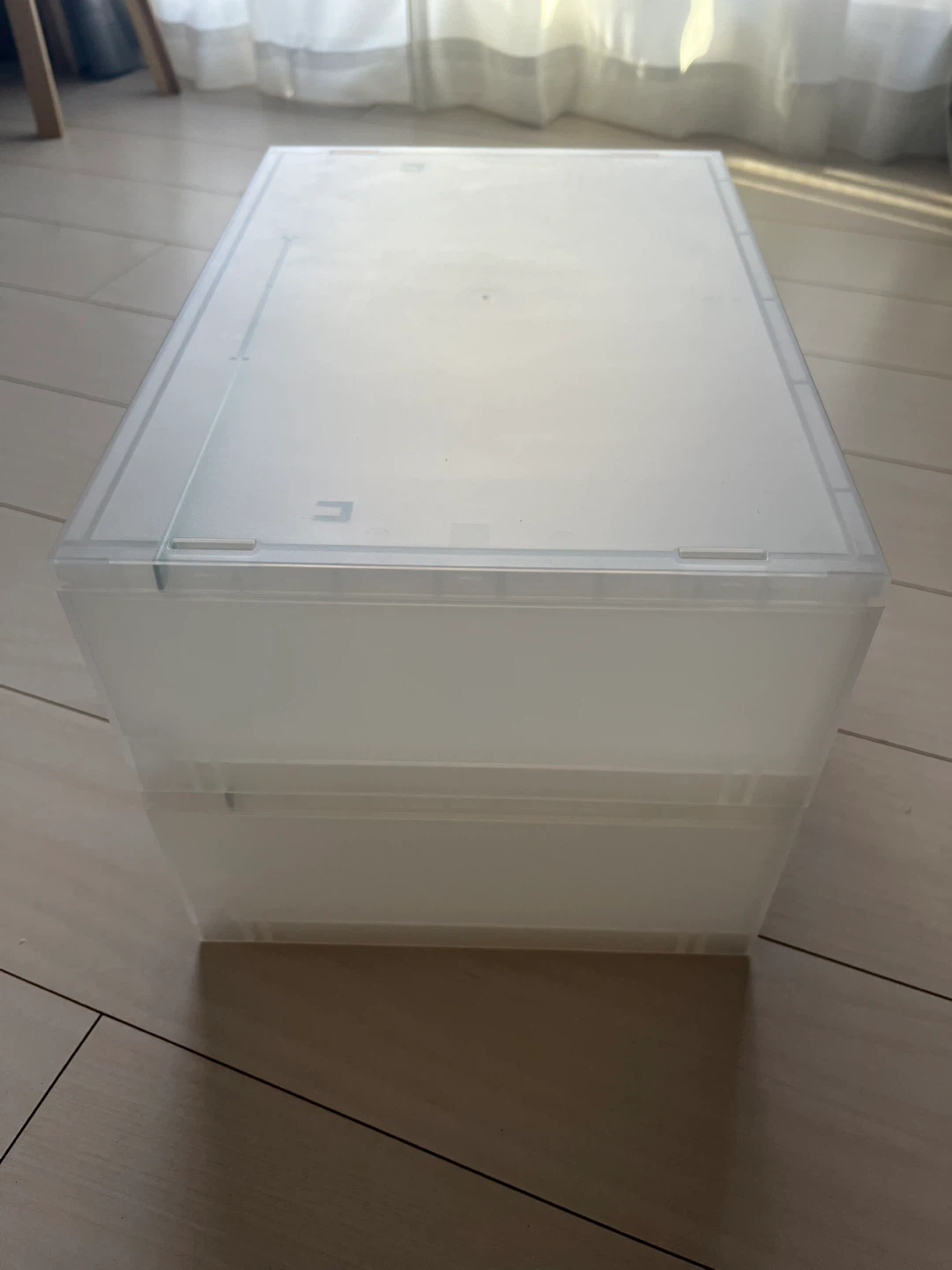 ムジ収納ケース クリア