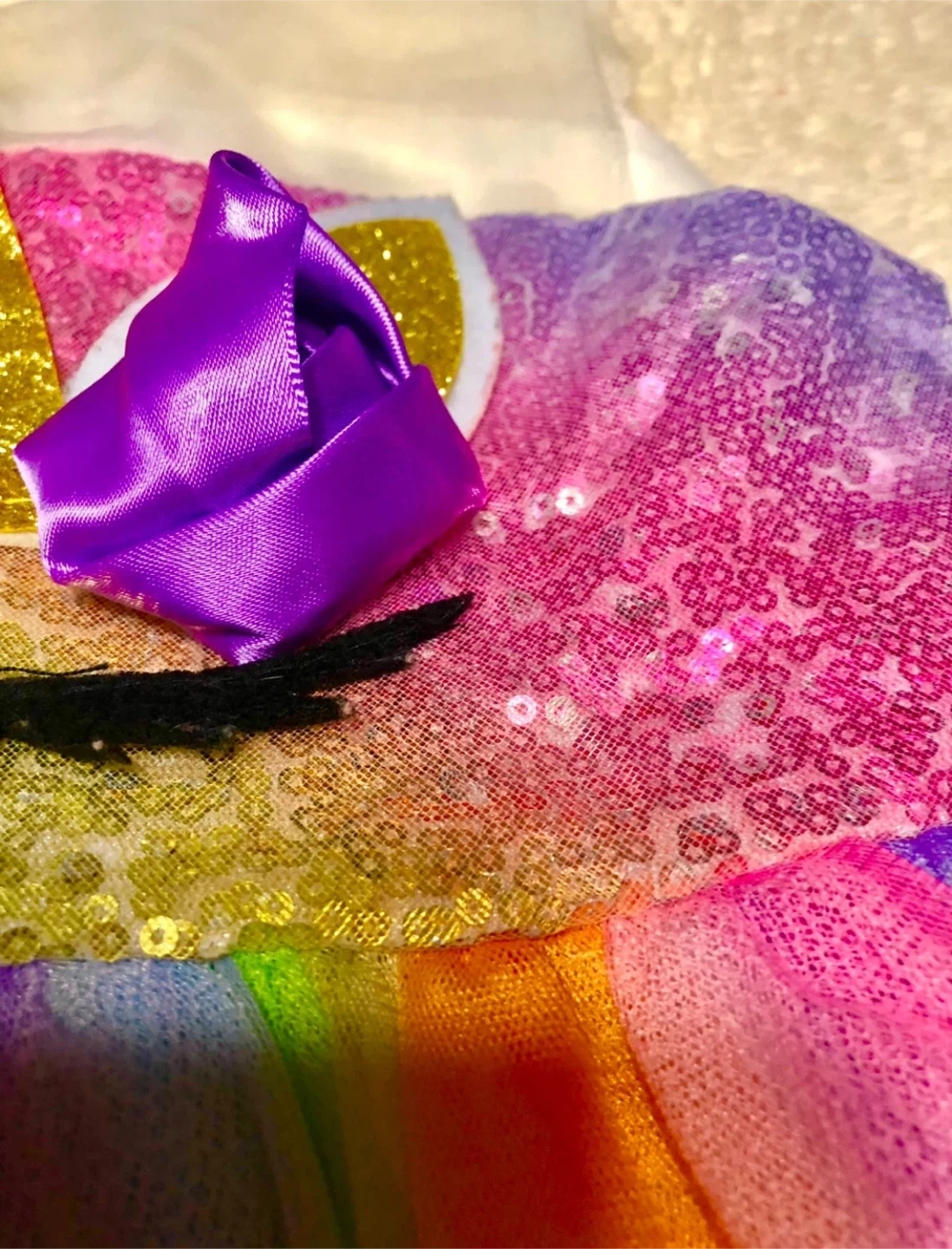 🦄✨🌟キッズ ユニコーン レインボー ドレス🌟✨の写真3枚目