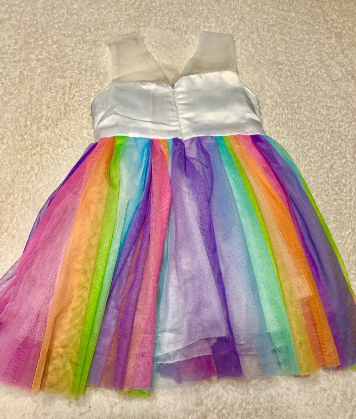 🦄✨🌟キッズ ユニコーン レインボー ドレス🌟✨の写真6枚目