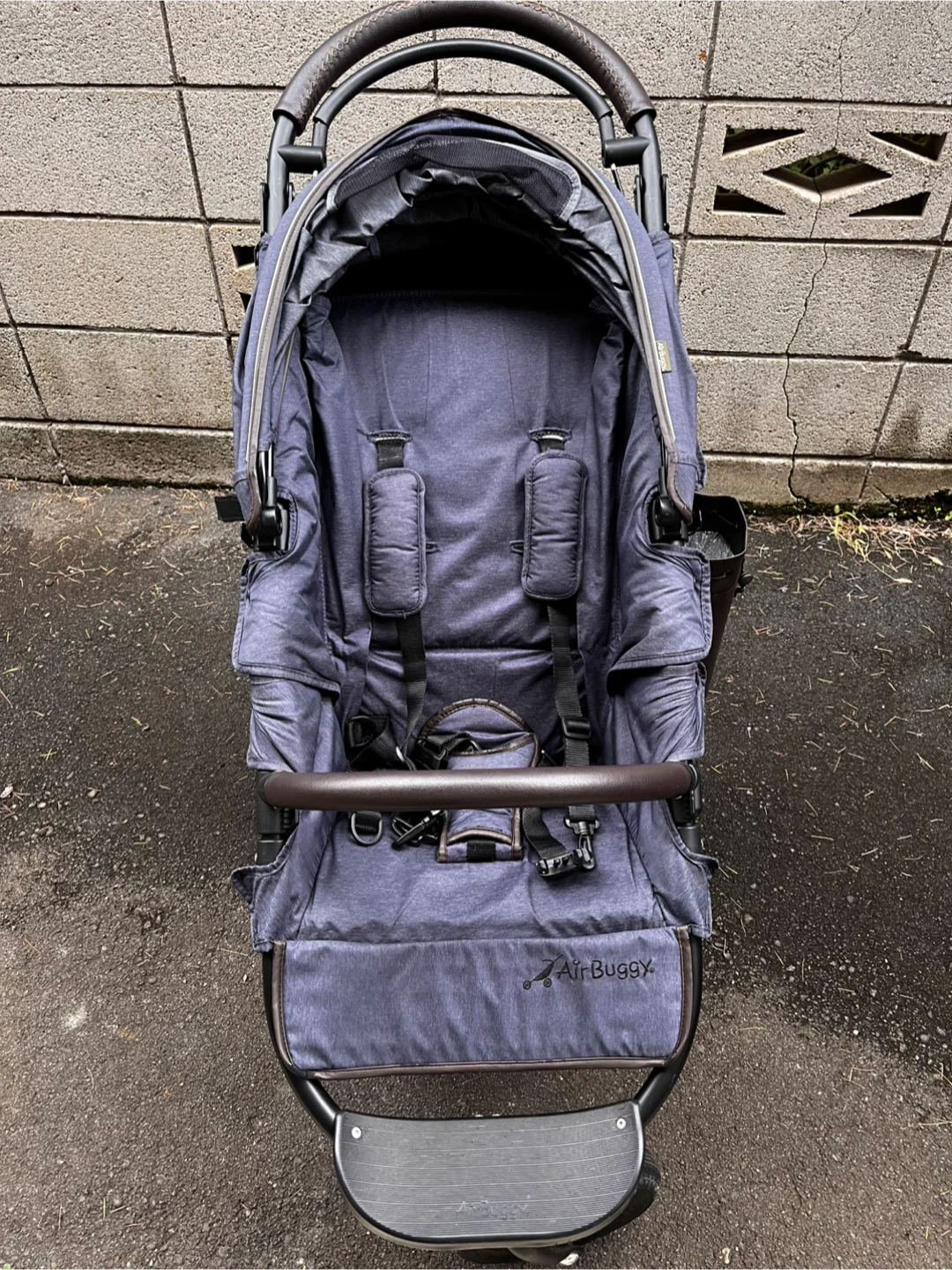 ベビーカー　エアバギーCOCOブレーキ＋ストローラーマットの写真3枚目