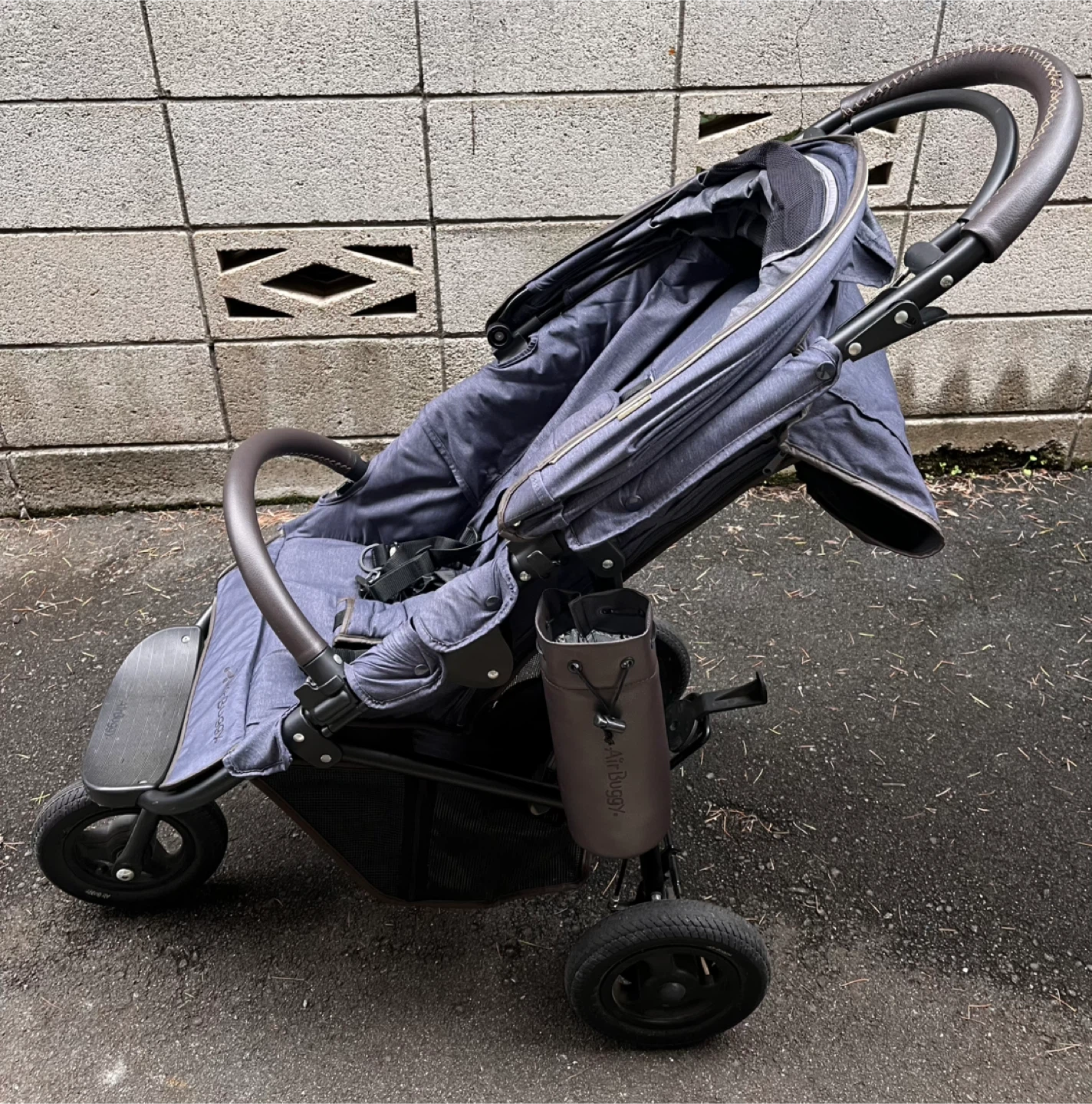 ベビーカー　エアバギーCOCOブレーキ＋ストローラーマット