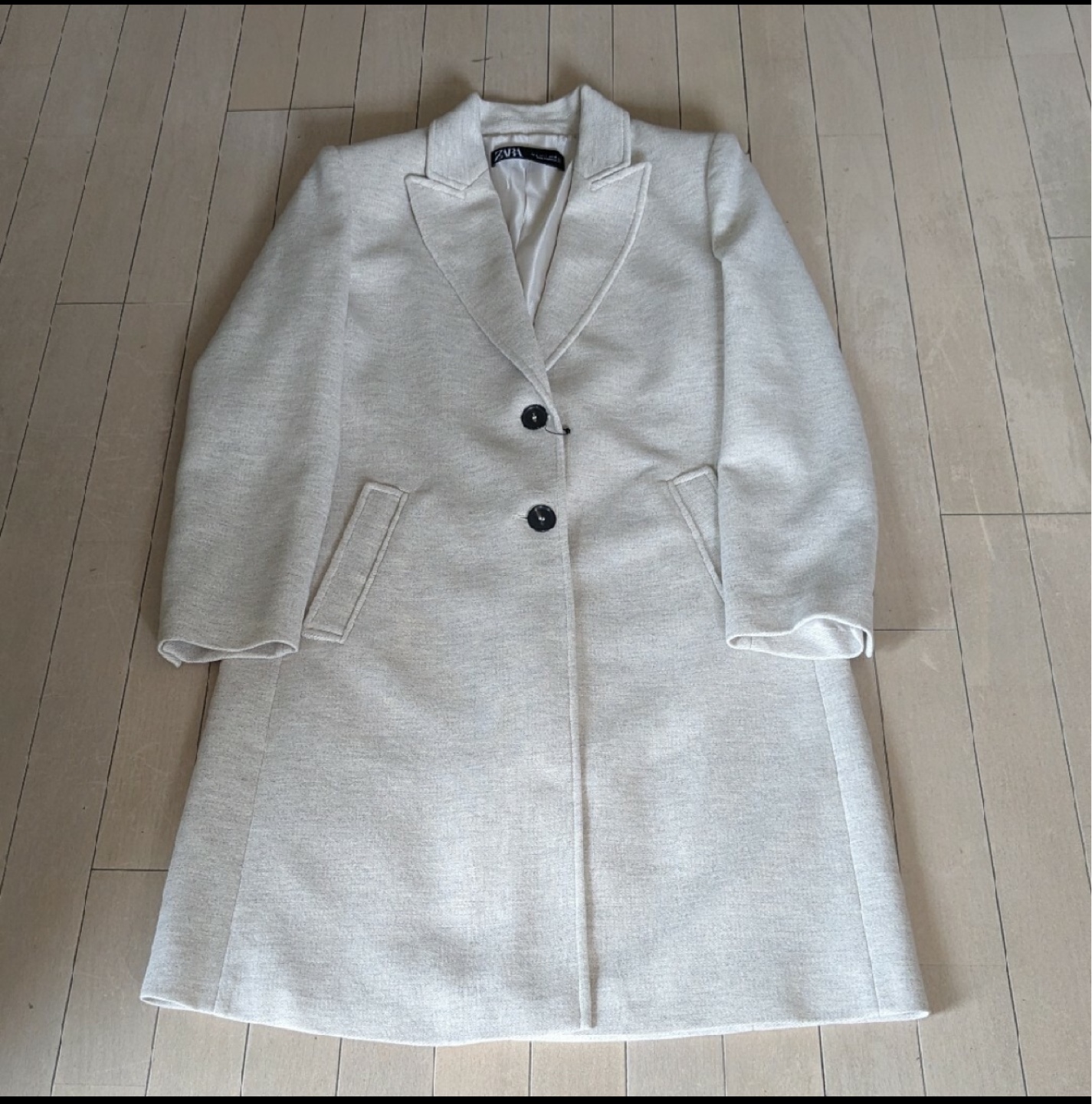 ZARA ロングコートの写真3枚目