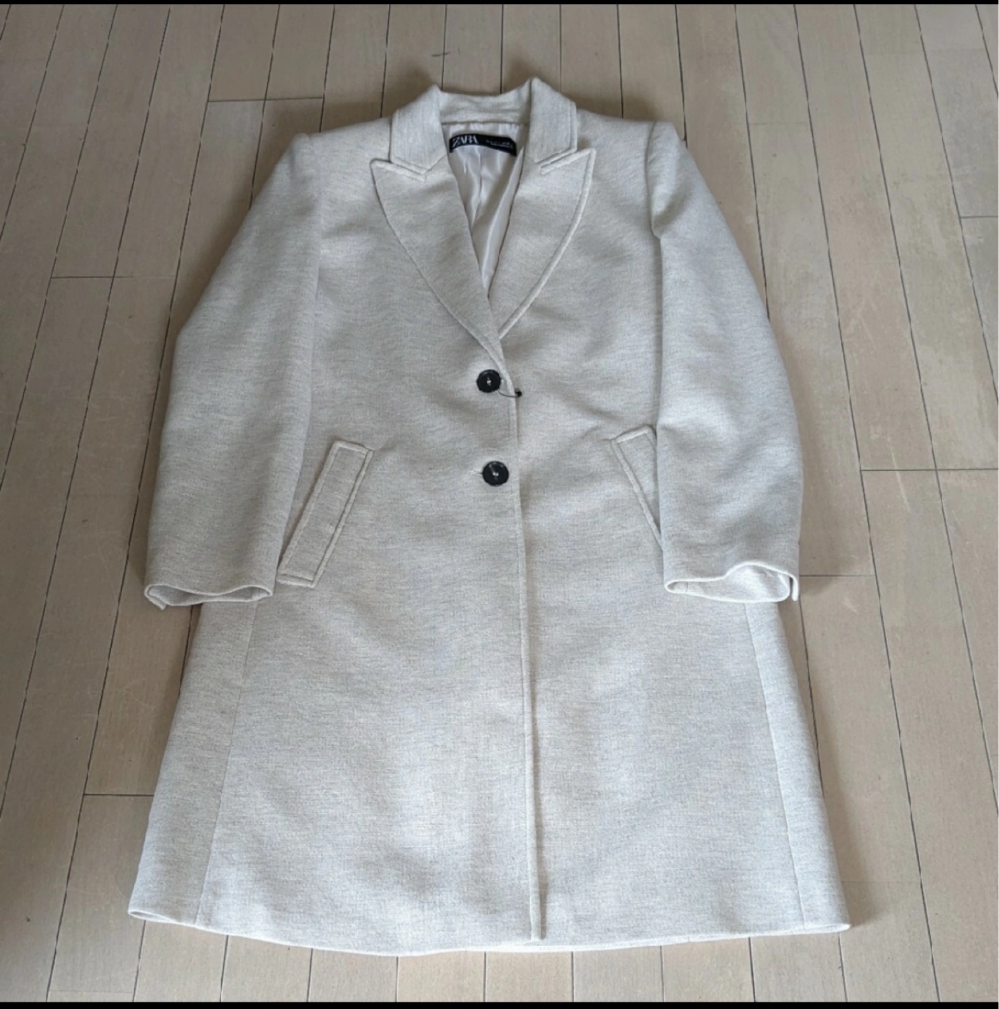 ZARA ロングコートの写真3枚目