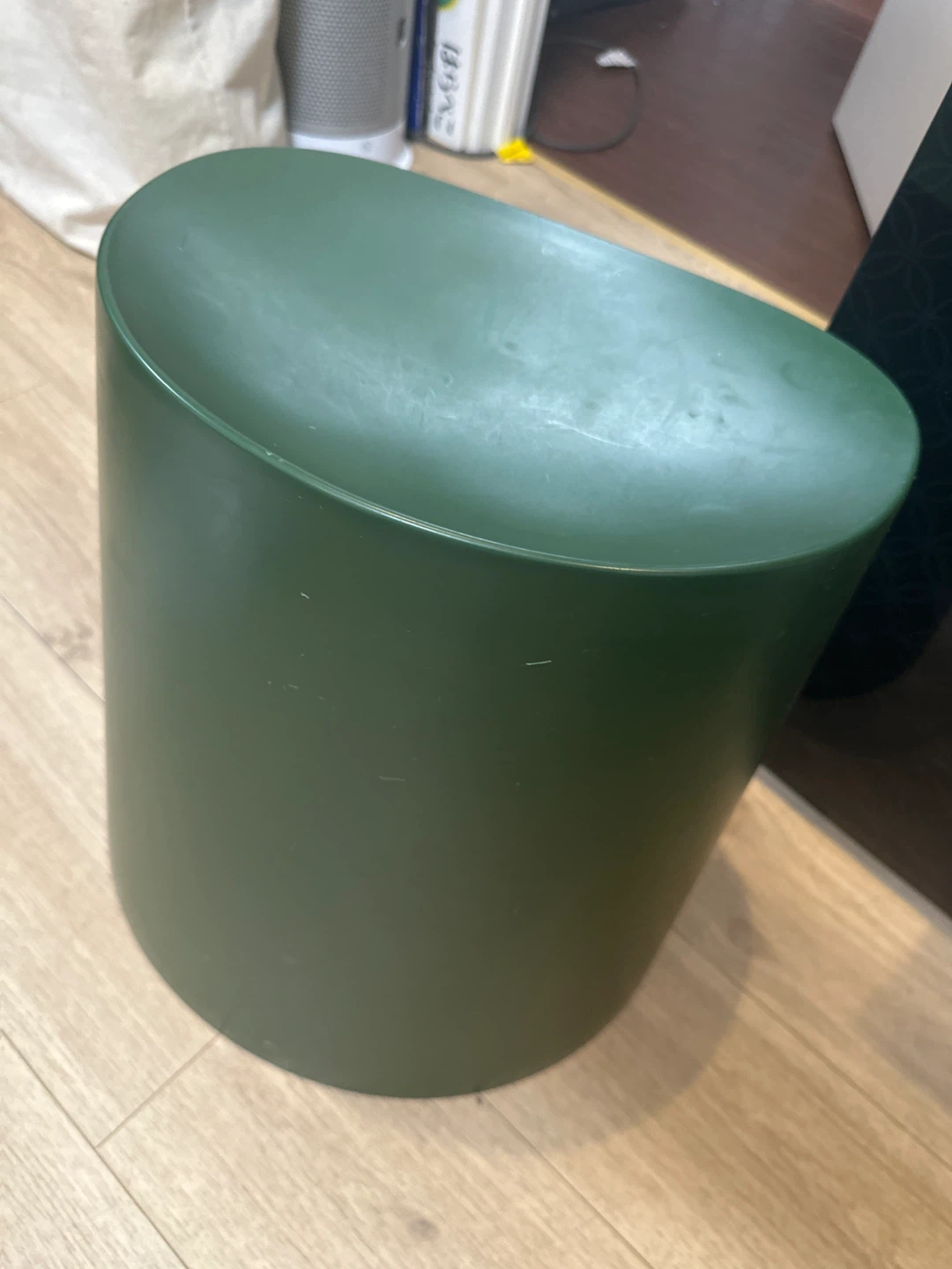 MUJI スタッキング椅子　グリーンスツールの写真4枚目