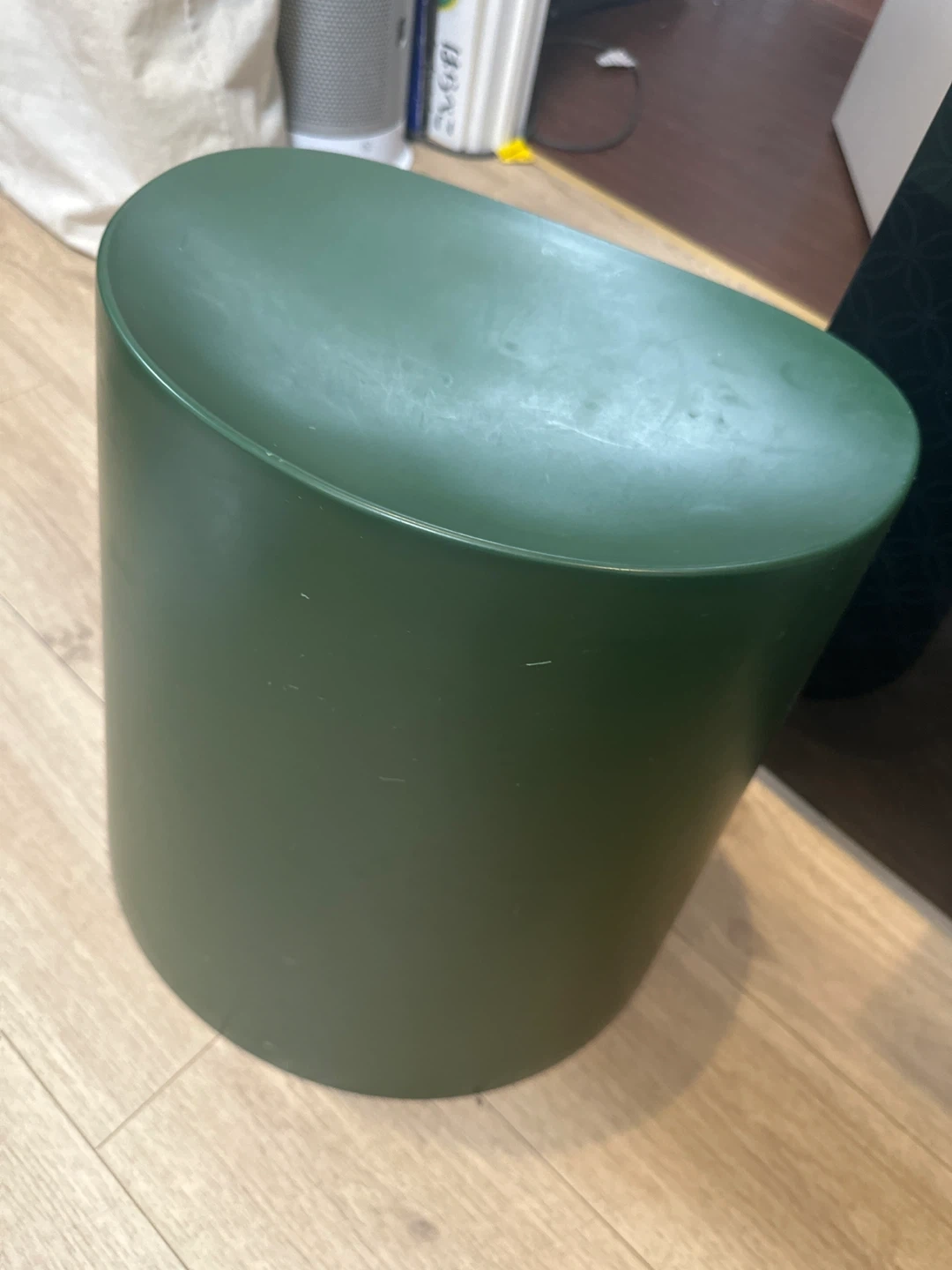 MUJI スタッキング椅子 グリーンスツールの写真4枚目
