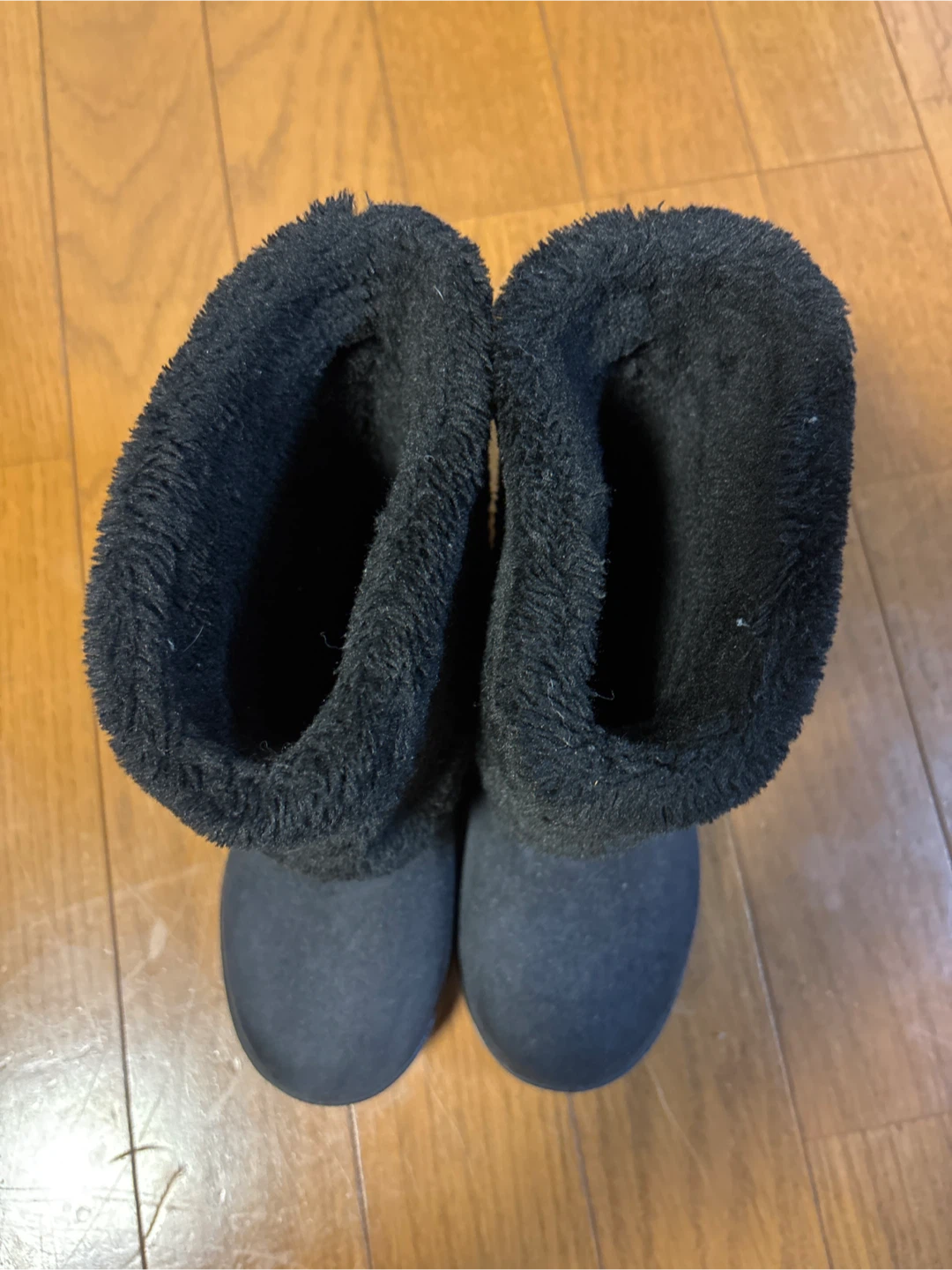 黒色ブーツ 18cmの写真3枚目