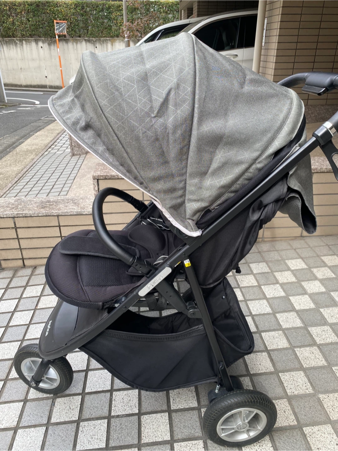 美品　おまけ付きアップリカ スムーヴ プレミアム ベビーカーの写真2枚目