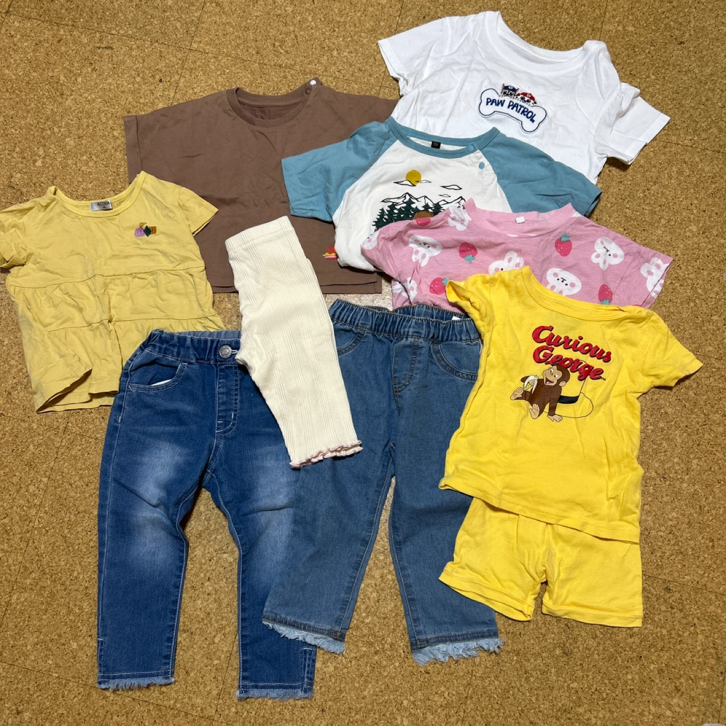 子供服 まとめ売り Tシャツ パンツ