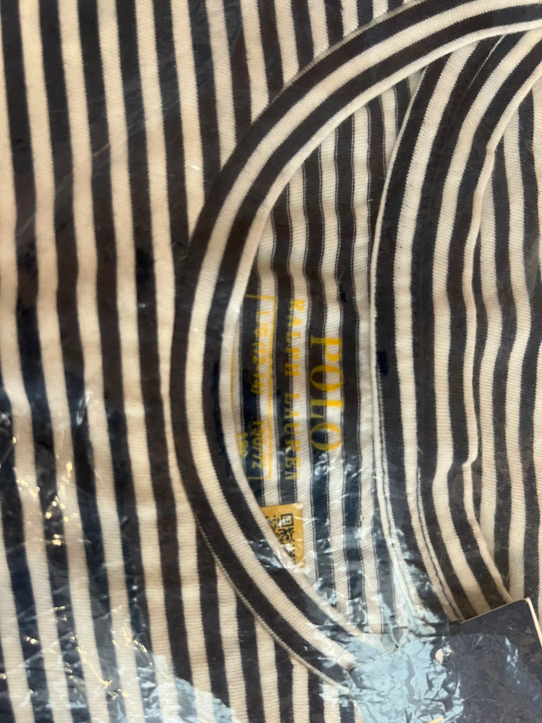 ポロラルフローレン Tシャツ ストライプ Lサイズ　150cmの写真3枚目