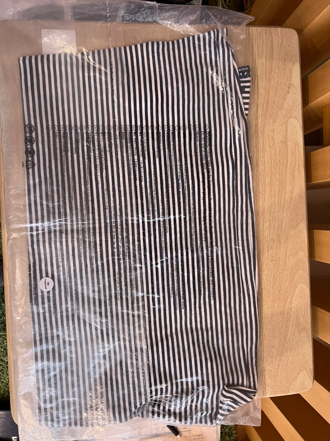 ポロラルフローレン Tシャツ ストライプ Lサイズ　150cmの写真2枚目
