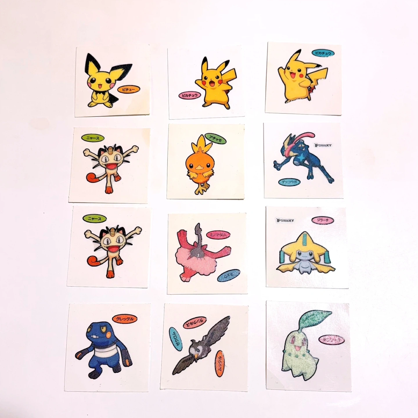ポケモンシール デコキャラ 12枚セット おまけつき ポケモンデコキャラシール ピカチュウ ポケットモンスター