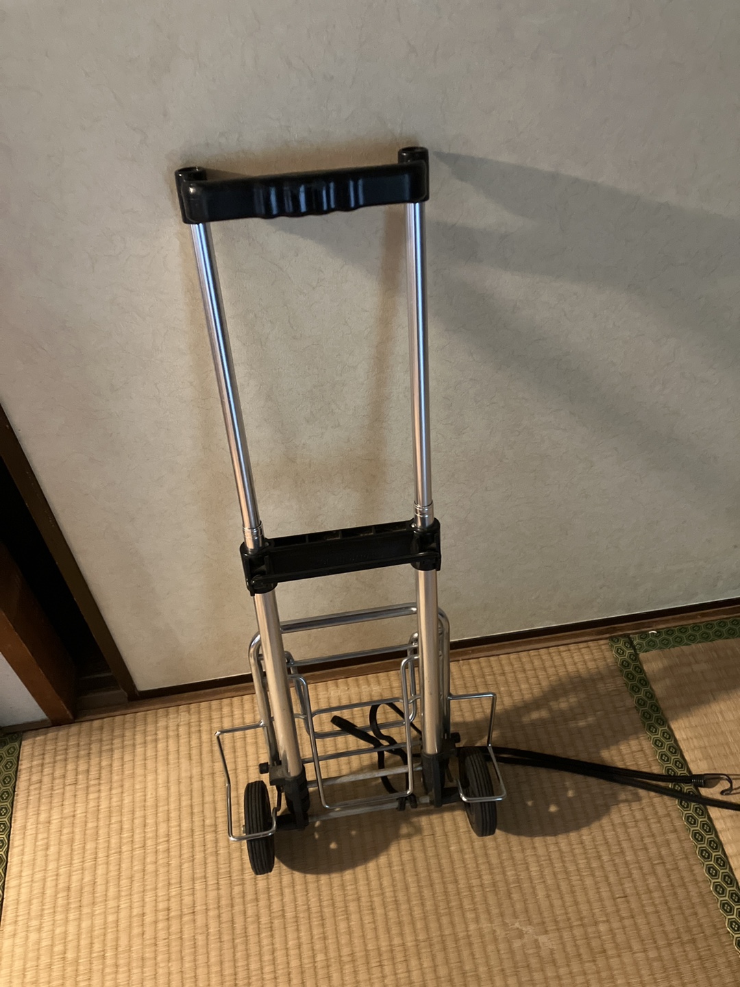 キャリーカート シルバーの写真3枚目