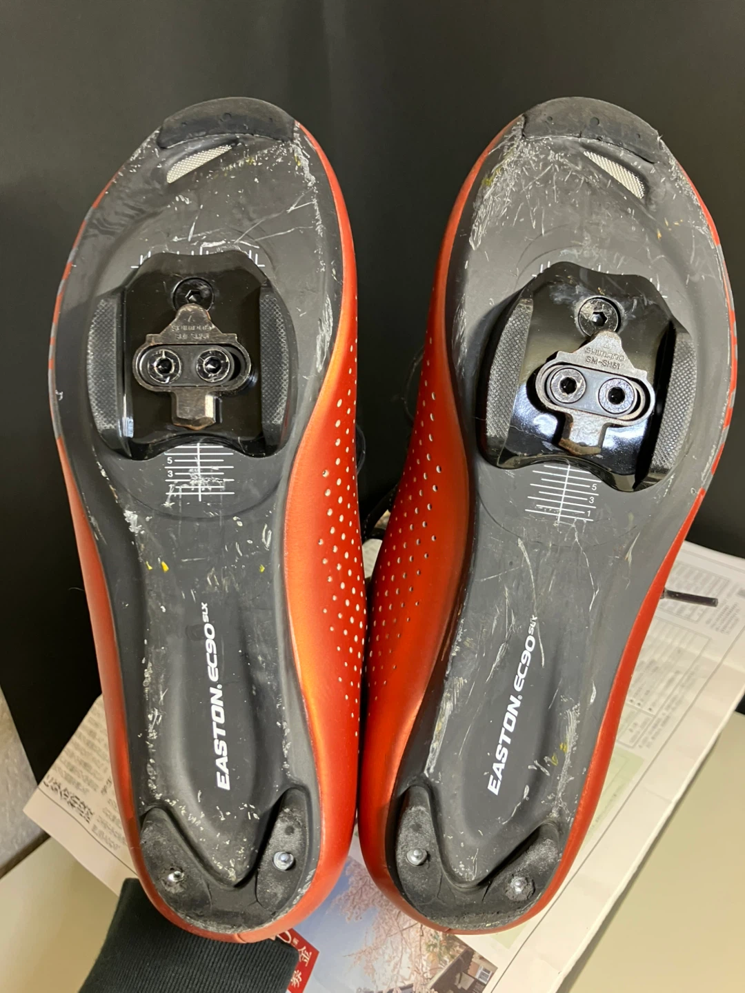 GIRO 「ジロ」 EMPIRE RED ORANGE ANODIZEDの写真4枚目