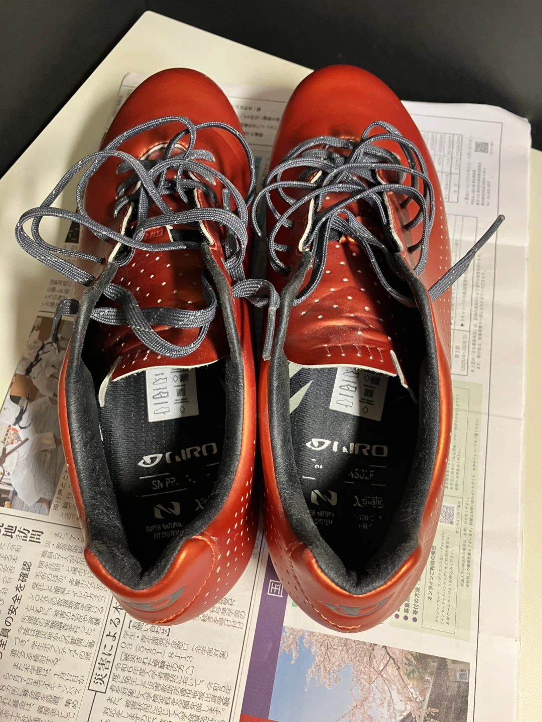 GIRO 「ジロ」 EMPIRE RED ORANGE ANODIZEDの写真3枚目
