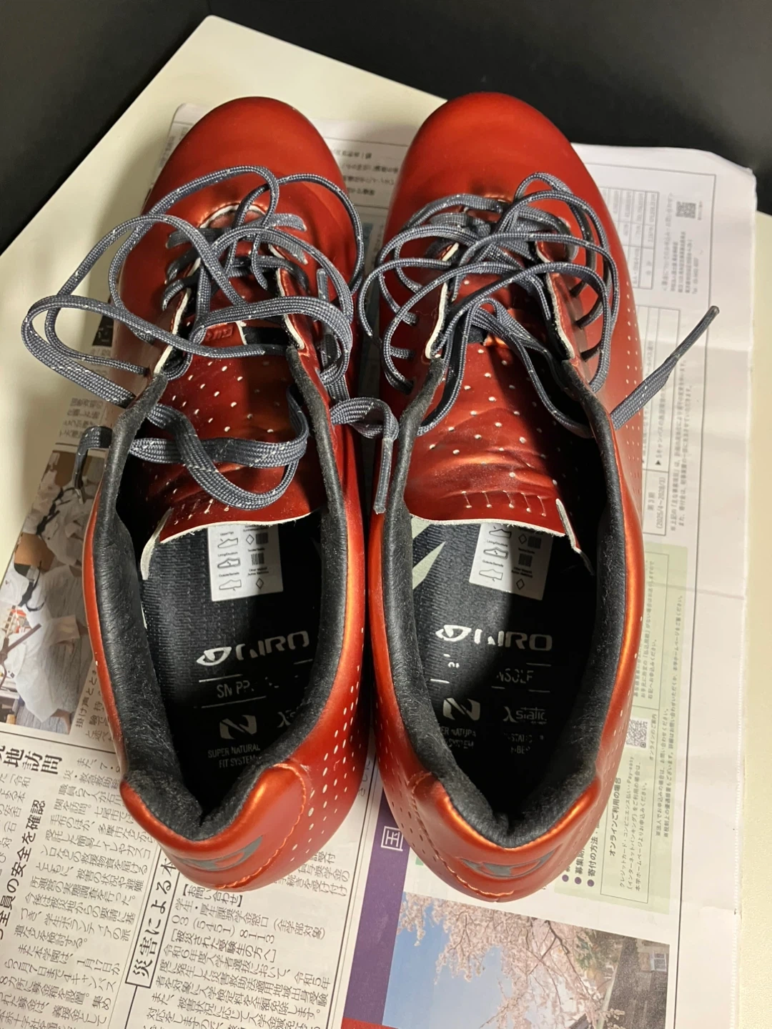 GIRO 「ジロ」 EMPIRE RED ORANGE ANODIZEDの写真3枚目