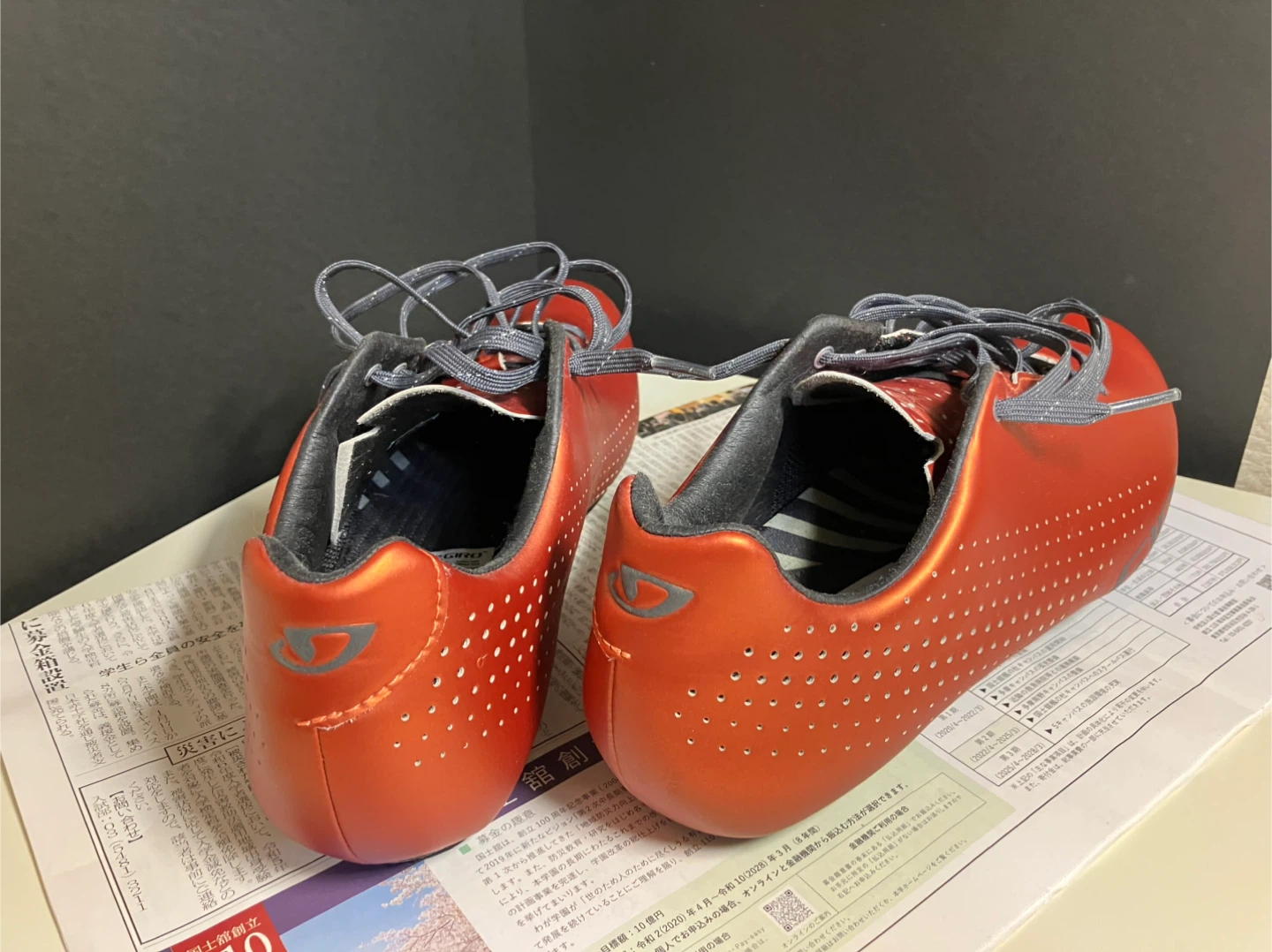 GIRO 「ジロ」 EMPIRE RED ORANGE ANODIZEDの写真2枚目