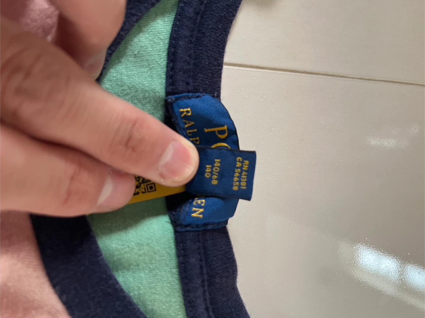 ポロラルフローレン Tシャツ & ハーフパンツ セット Sサイズの写真4枚目