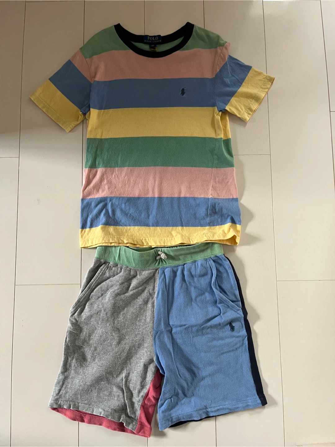 ポロラルフローレン Tシャツ & ハーフパンツ セット Sサイズ