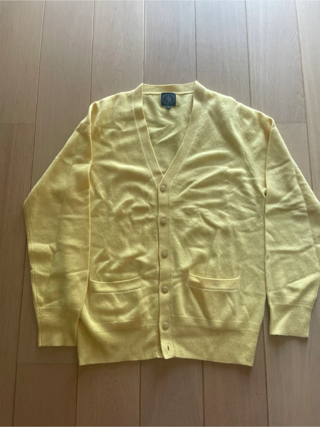 ジェイプレス カーディガン イエロー Mサイズ