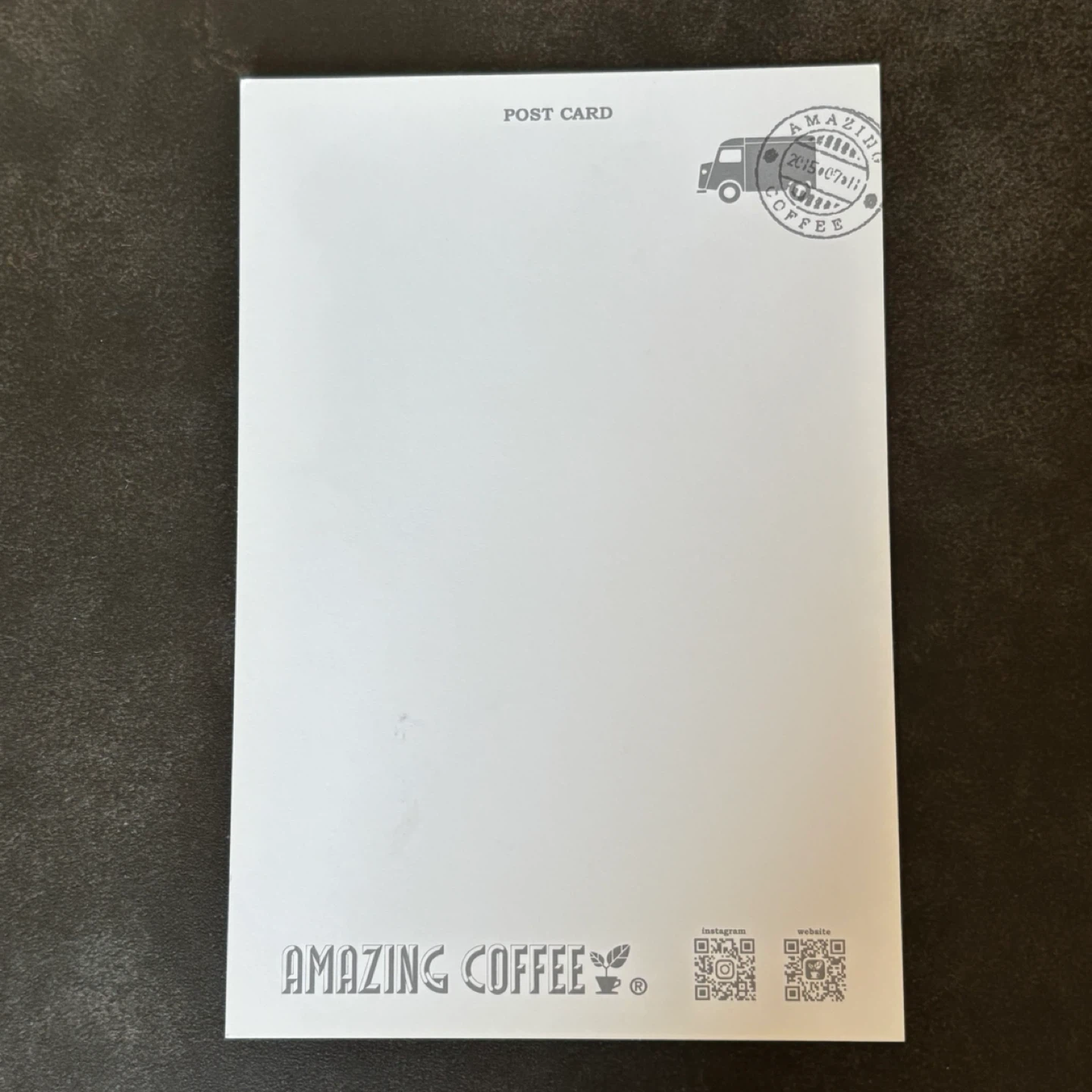 アメージングコーヒー　セット　ドリップコーヒー　カフェオレの元　ポストカード付の写真4枚目