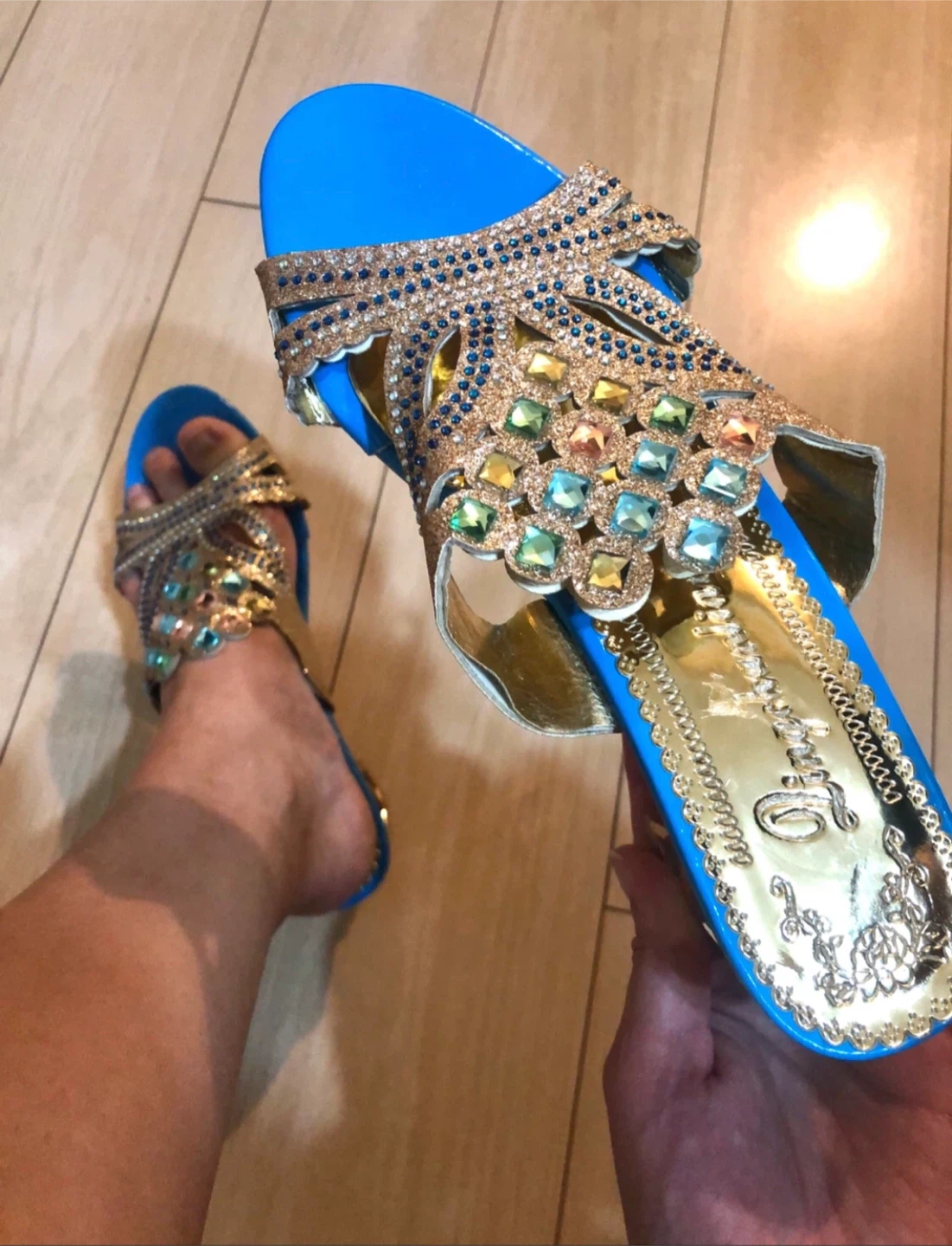 ✨🌟【未使用品】 Darylyn サンダル 39サイズ🌟✨の写真8枚目