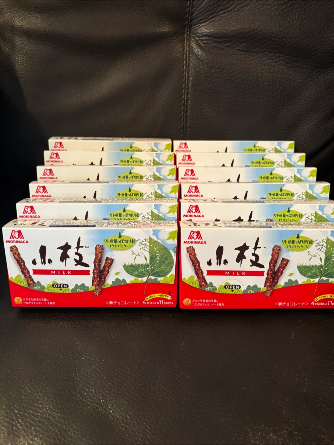 モリナガ 小枝 ミルク チョコレート12個