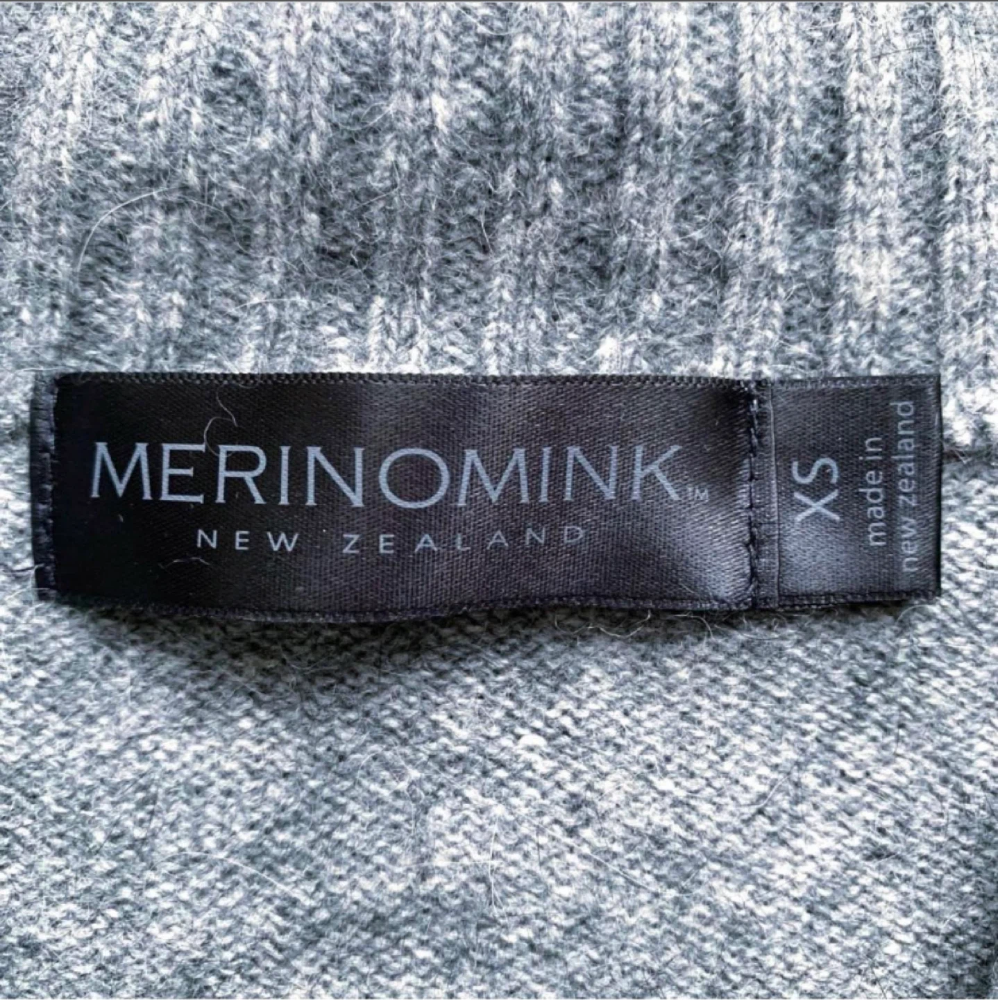 【新品未使用】MERINOMINK メリノミンク　 ニット　セーターの写真5枚目