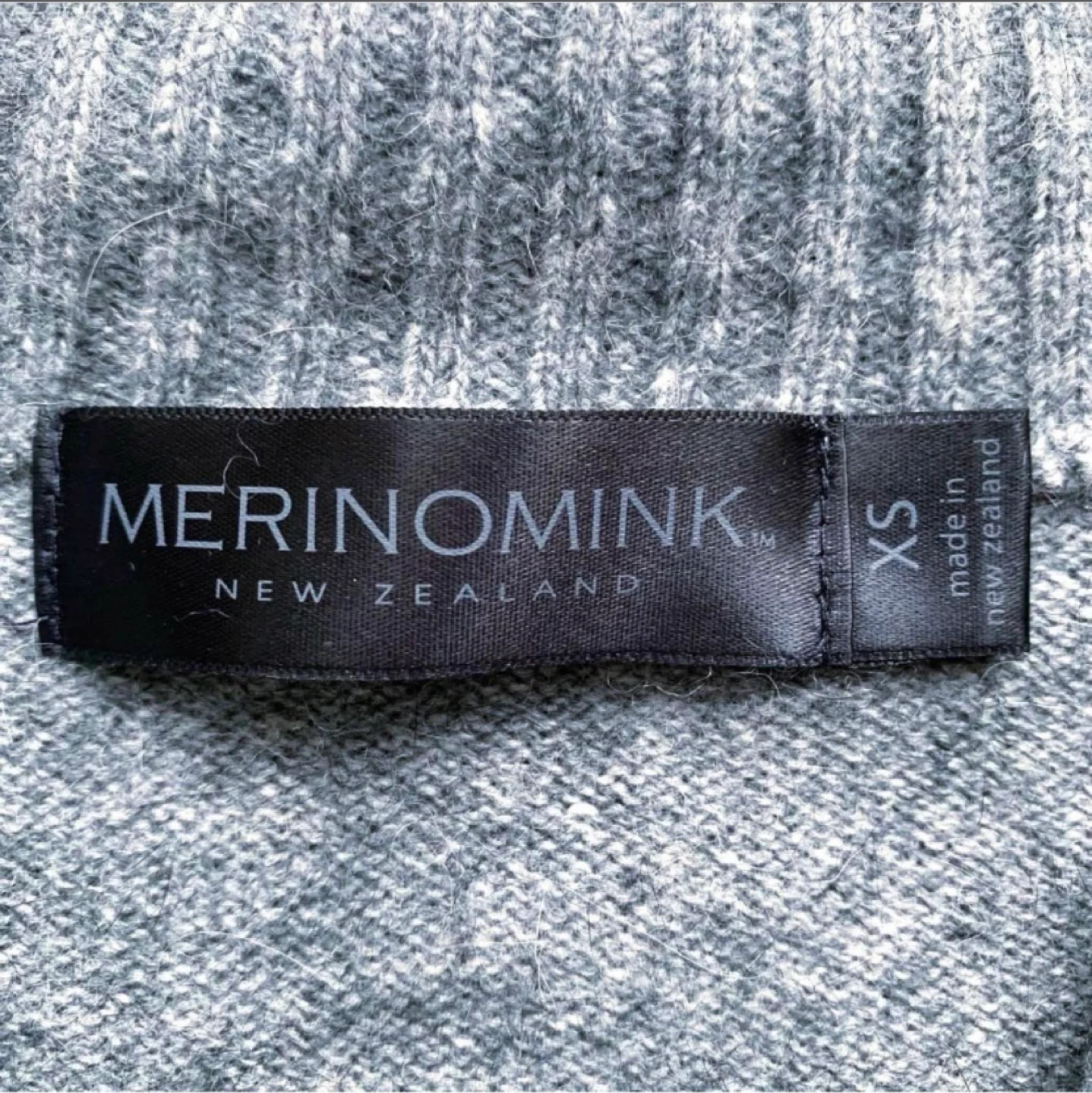 【新品未使用】MERINOMINK メリノミンク ニット セーターの写真5枚目