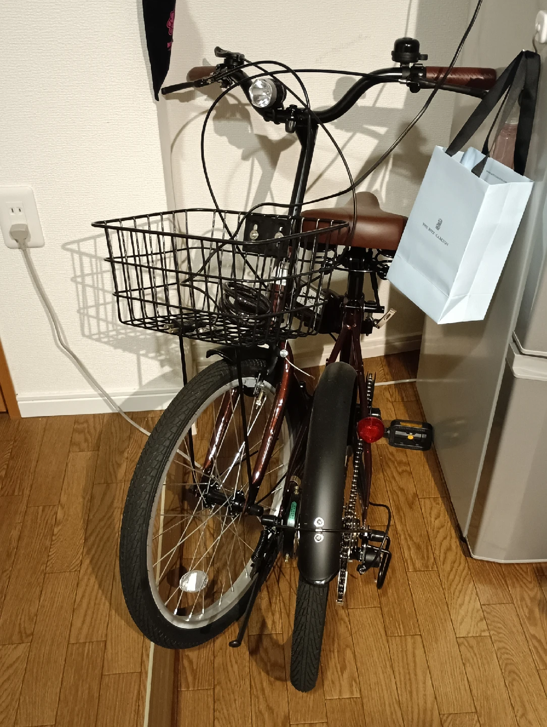 折りたたみ自転車 20インチ 6段変速 シマノの写真5枚目