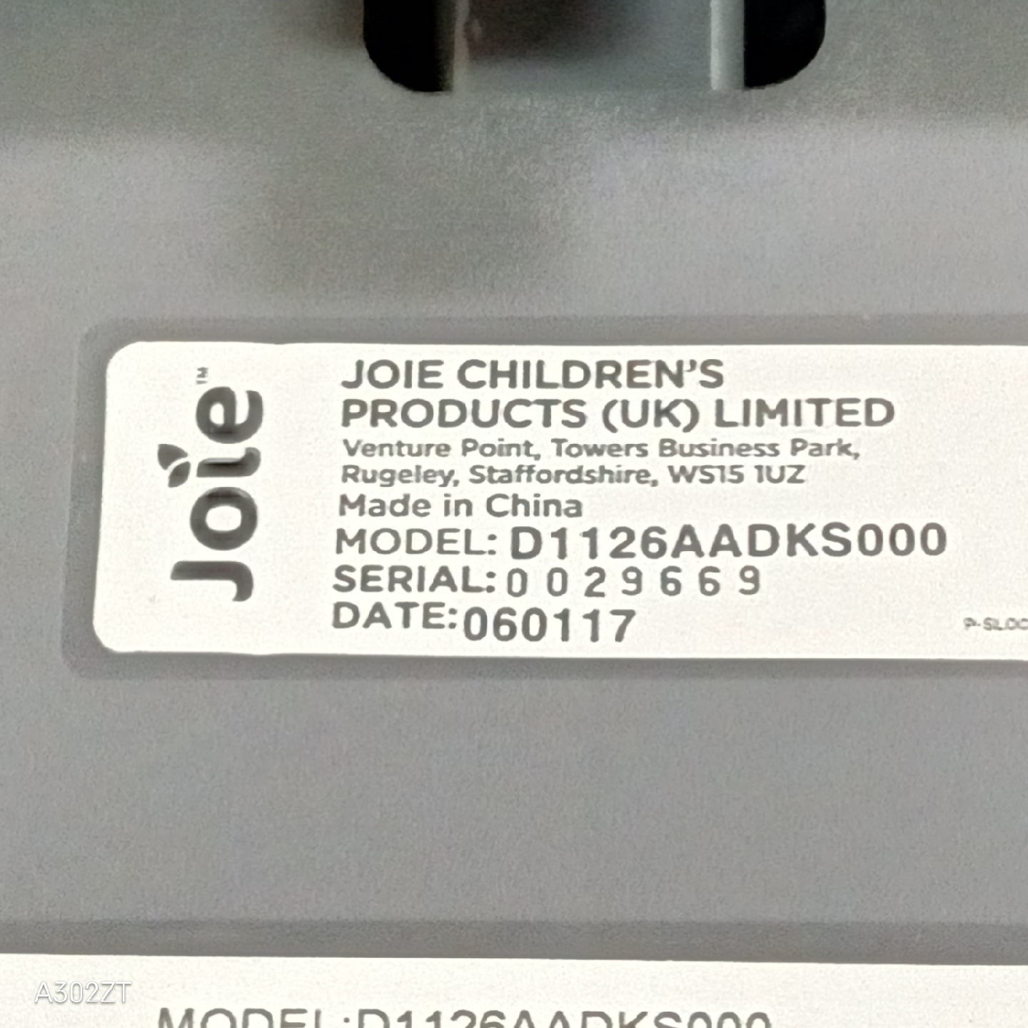 ジョイー ベビーシート D1126AADKS000の写真4枚目