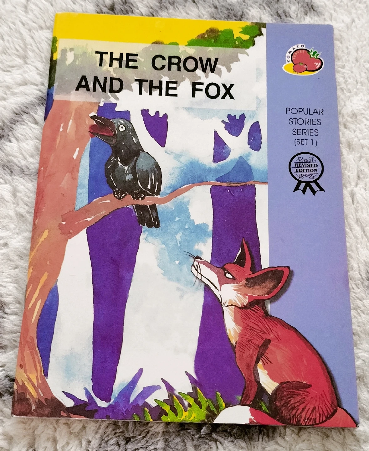 絵本 THE CROW AND THE FOX