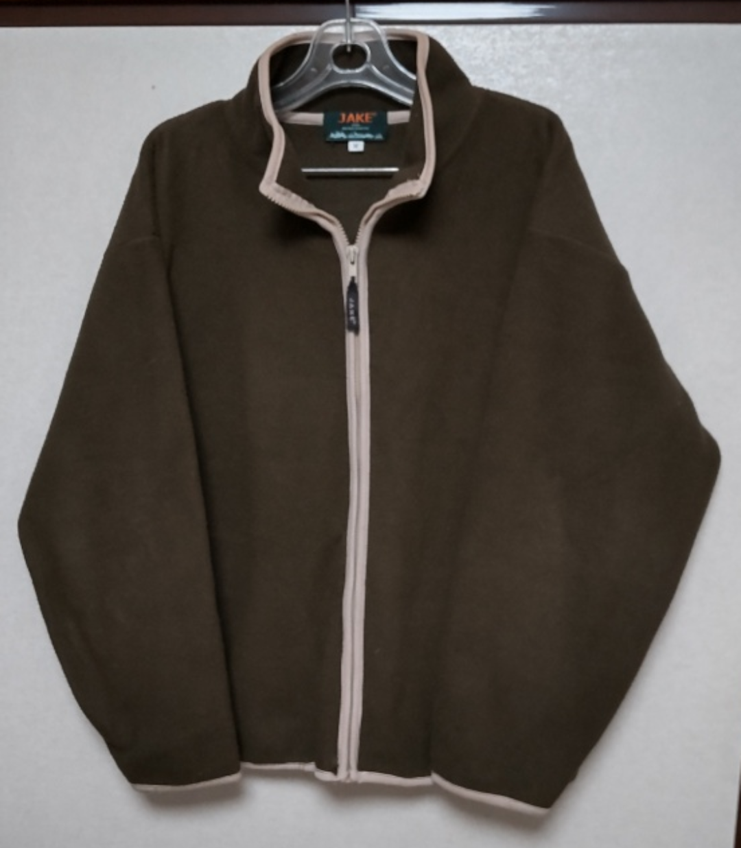 《中古品》【JAKE】フリース ジャケット ブルゾン(メンズМサイズ)☆
