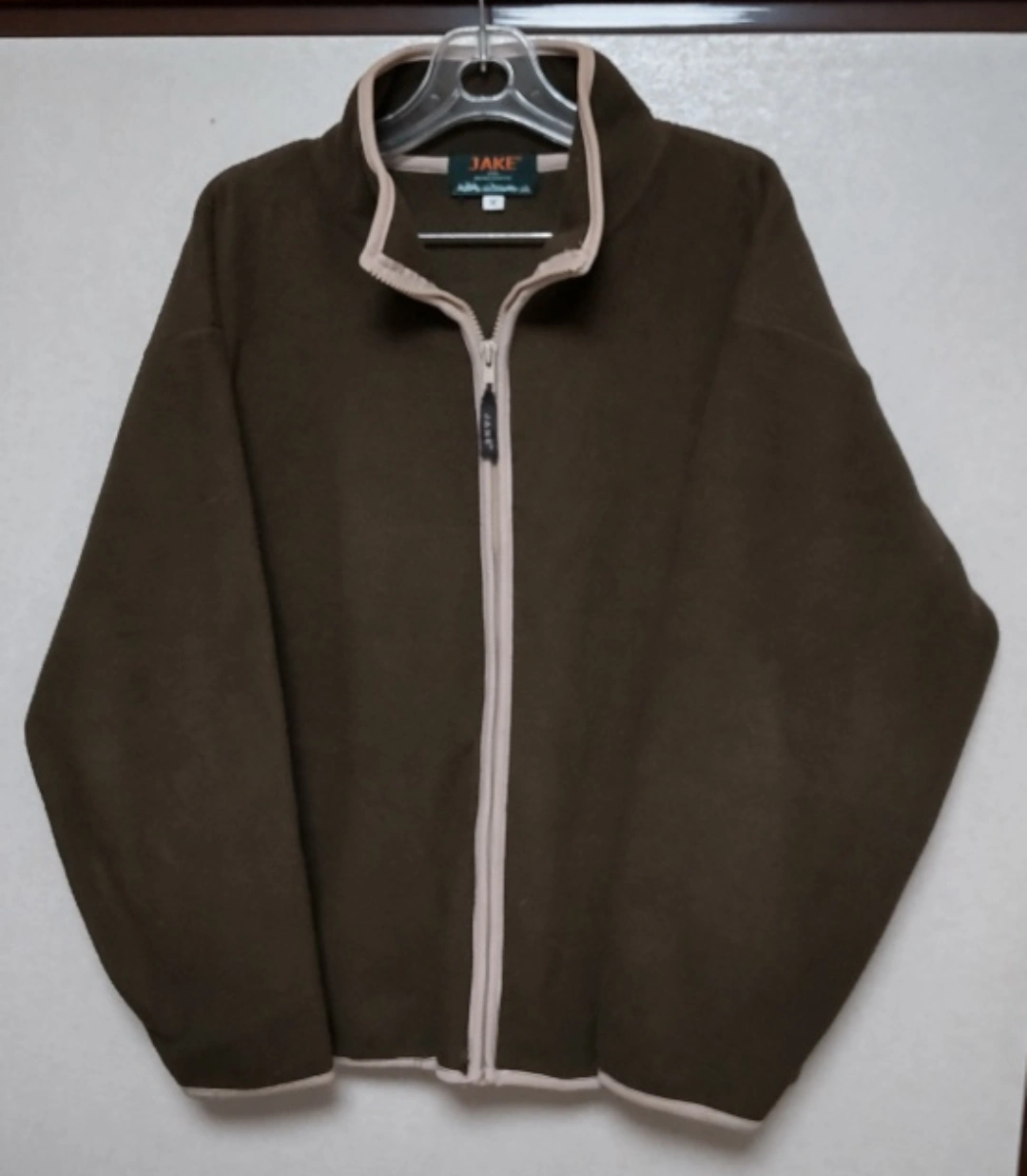《中古品》【JAKE】フリース ジャケット ブルゾン(メンズМサイズ)☆