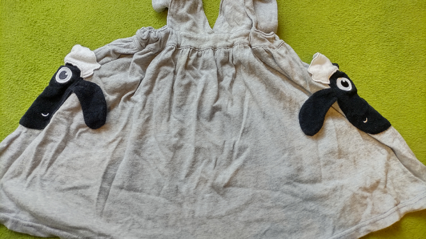ひつじのショーン ワンピース Size120の写真3枚目