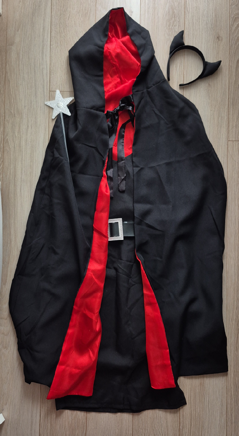 5点セット コスプレ衣装 魔女風 ハロウィン 女性用の写真2枚目